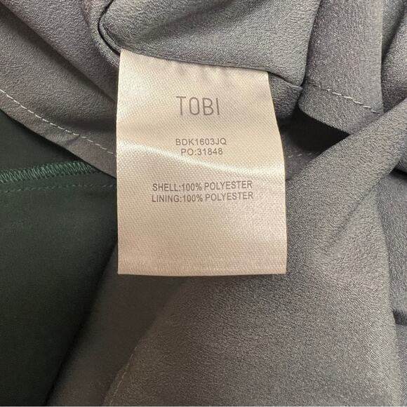 Tobi hunter green skater dress - Picture 9 of 9